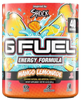 G FUEL energy, Mango lemonade, tub, product front