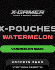 Snus uten nikotin. Nikotinfri snus slim. Nikotinfri snus nettbutikk. Energi snus. Energy snus. Koffein snus. X gamer snus. xgamer snus. Snus med koffein. Energy pouches. X gamer pouches. Gaming snus. Energisnus. Koffeinsnus. Gamer snus. Vannmelon snus.