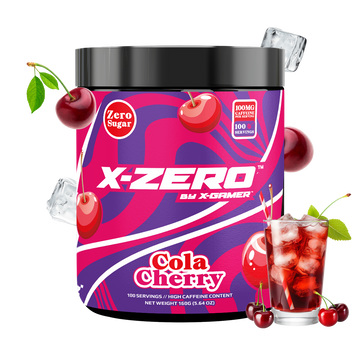 X-Zero Cola Cherry (160g/100 portioner)