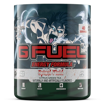 G FUEL Energy, Spinal fluid, tub,  product front