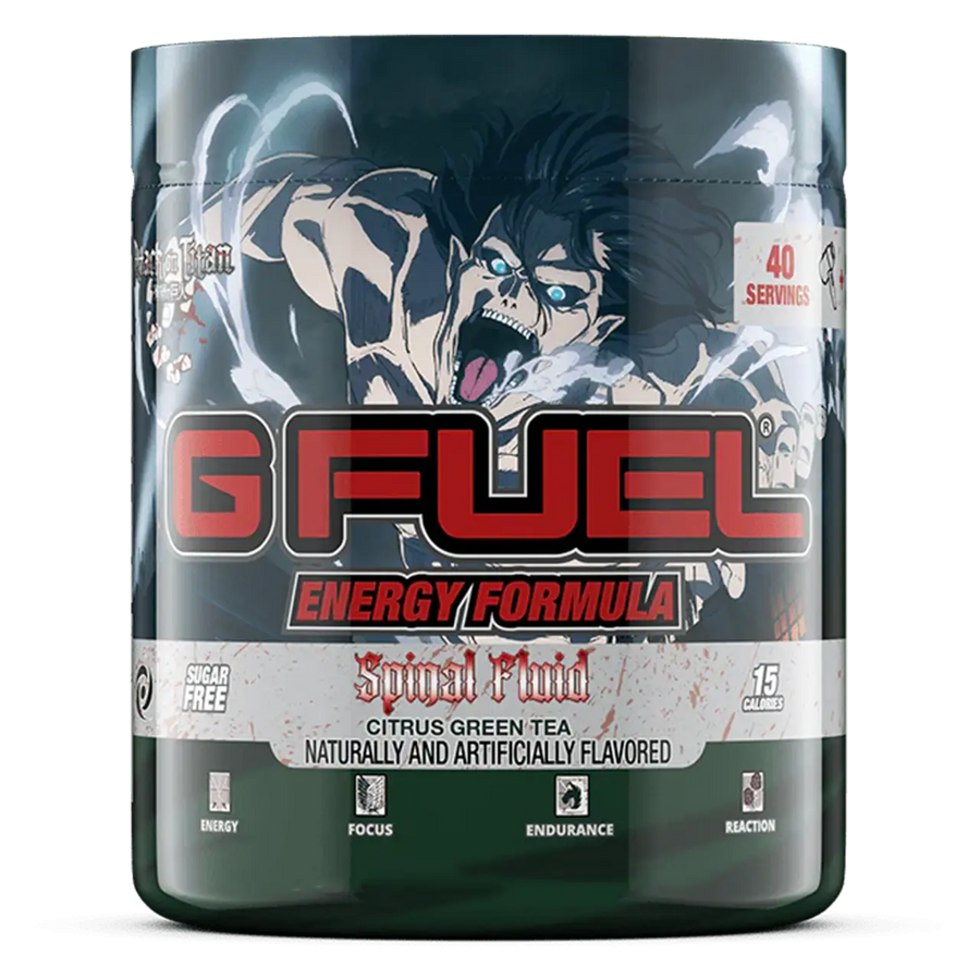 G FUEL Energy, Spinal fluid, tub,  product front