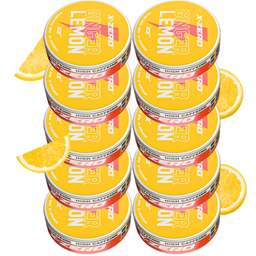 Ginger Lemon Energy Pouches (10 Pack/200 Pouches)