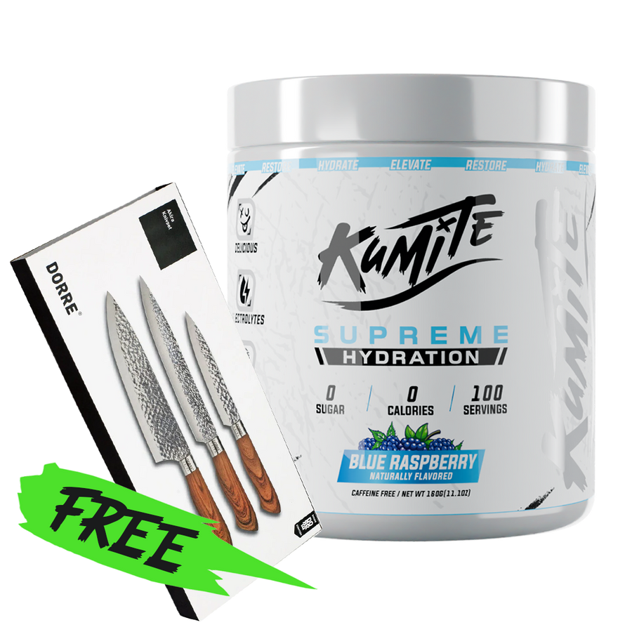 Kumite Hydration - Blue Raspberry (100 portioner)