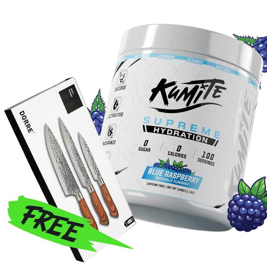 Kumite Hydration - Blue Raspberry (100 portioner)