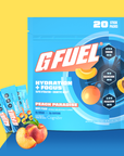 G FUEL - Hydration + Focus formula (Peach Paradise) (20 pack)