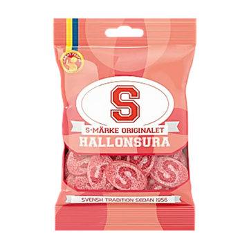 S-Märke Hallonsura 80g