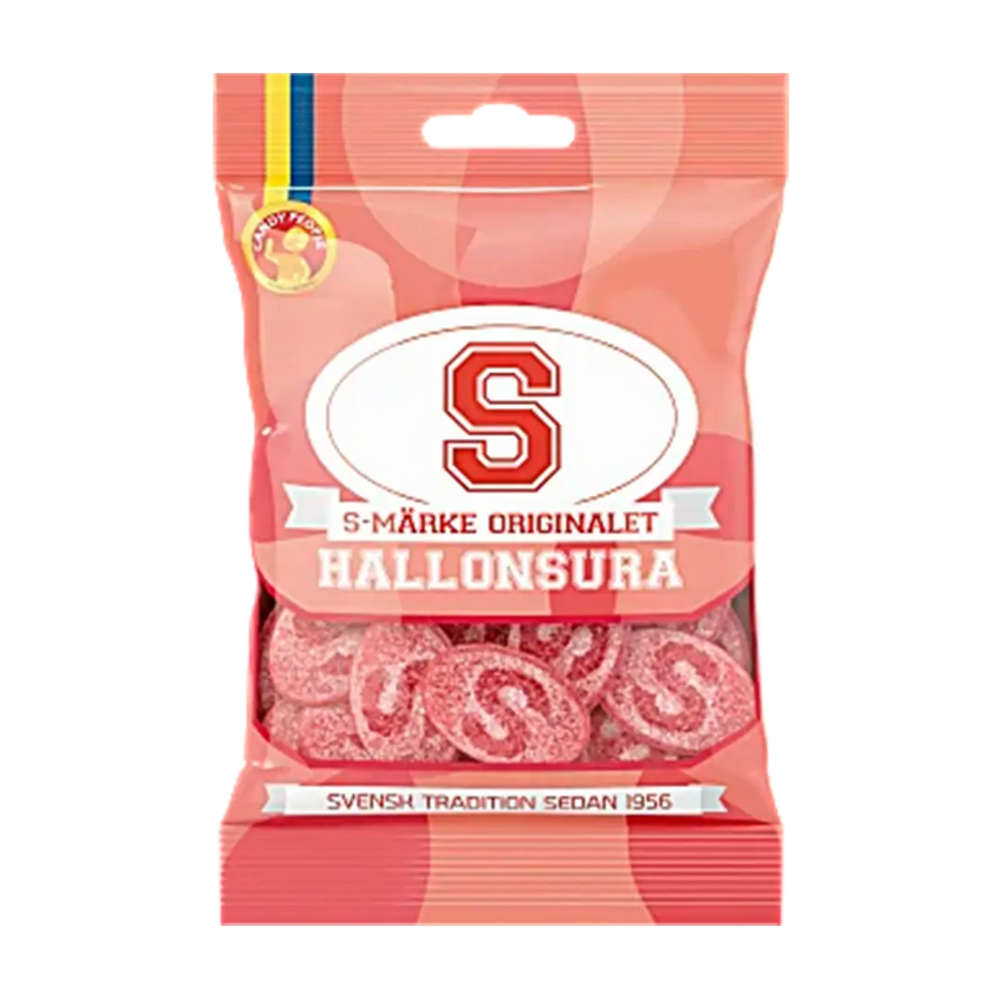 S-Märke Hallonsura 80g