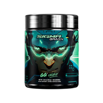 Gamersupps energy, sigma brain, tub,  product front