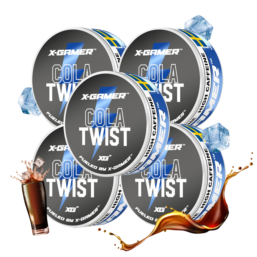 X-Gamer - Cola Twist Koffein Prillor (5x)