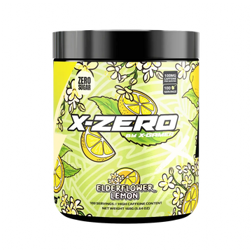 X-Zero Elderflower Lemon (100 portioner)