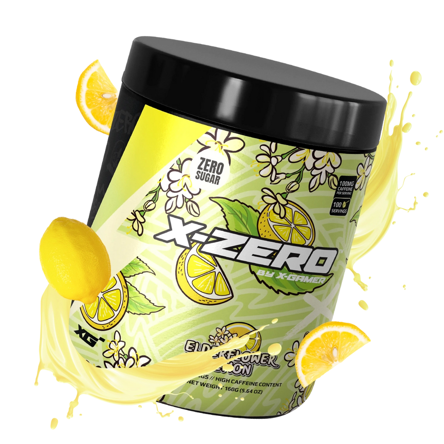 X-Zero Elderflower Lemon (100 portioner)