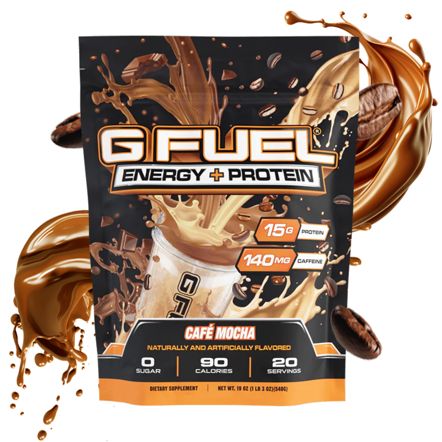 G FUEL Energy + Protein Cafe Mocha (20 portioner)