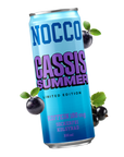 Front image of Nocco can Cassis Summer with fruit