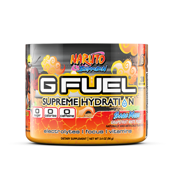 G FUEL caffeine free, hydration, Sage mode, tub,  product front