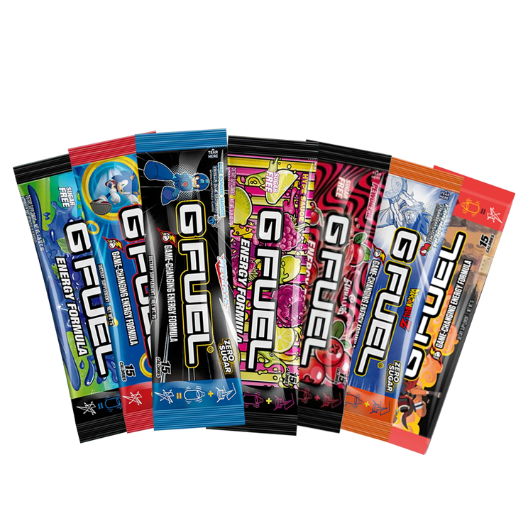 G FUEL Sample Varity Pack (5 portioner x 7g)