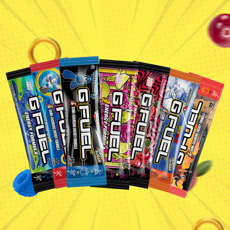 G FUEL Sample Varity Pack (5 portioner x 7g)