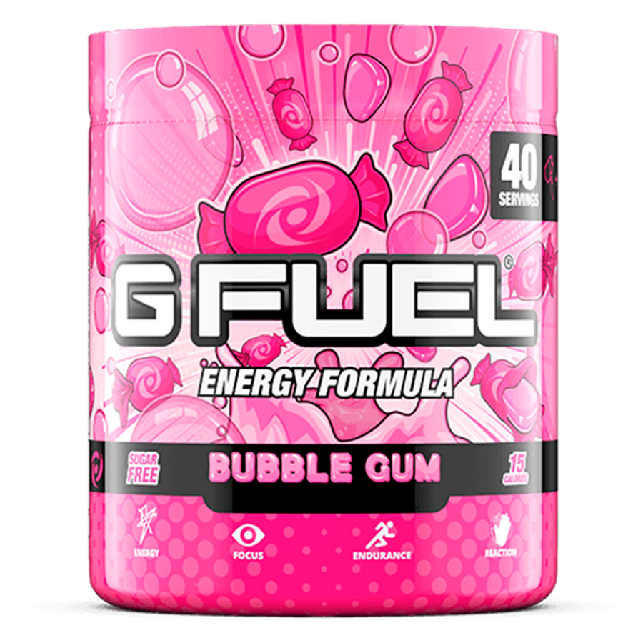 G FUEL energy, Bubble gum, tub,  product front