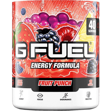 G FUEL energy, Fruit punch, tub,  product front