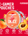 X-Gamer - Peach On Ice Koffeinsnus