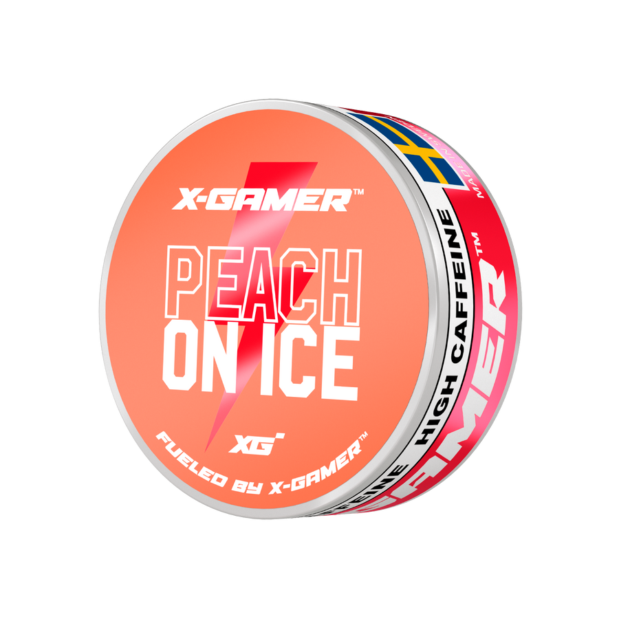 X-Gamer - Peach On Ice Koffeinsnus