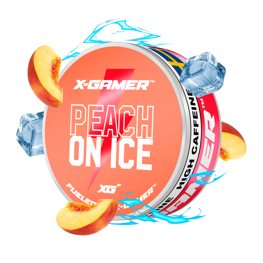 X-Gamer - Peach On Ice Koffeinsnus