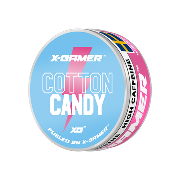 X-Gamer - Cotton Candy Koffeinsnus