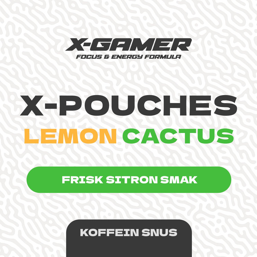 X-Gamer - Lemon Cactus Koffeinsnus