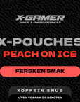 X-Gamer - Peach On Ice Koffeinsnus